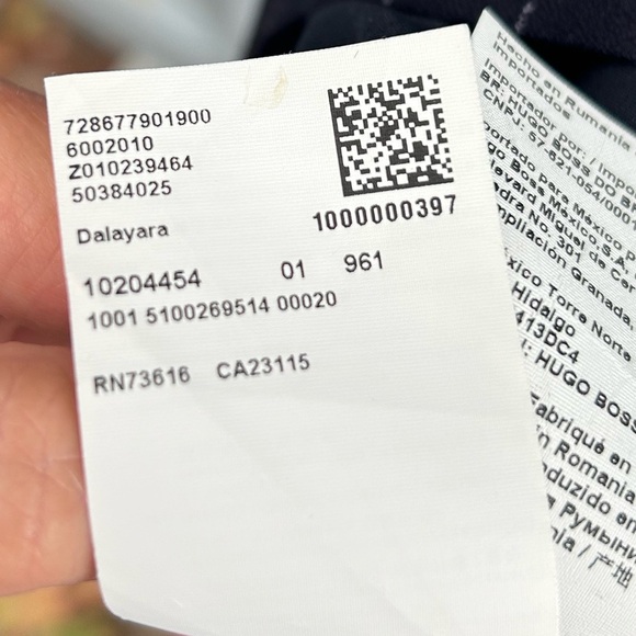 Boss Hugo Boss Pinstripe Shift, size 12 - Picture 10 of 11